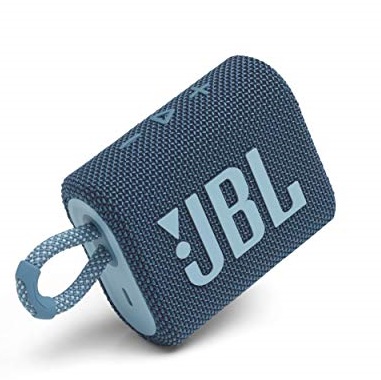 JBL Go 3: Portable Speaker with Bluetooth, Built-in Battery, Waterproof and Dustproof Feature - Blue (JBLGO3BLUAM), Only $29.95, You Save $10.00 (25%)