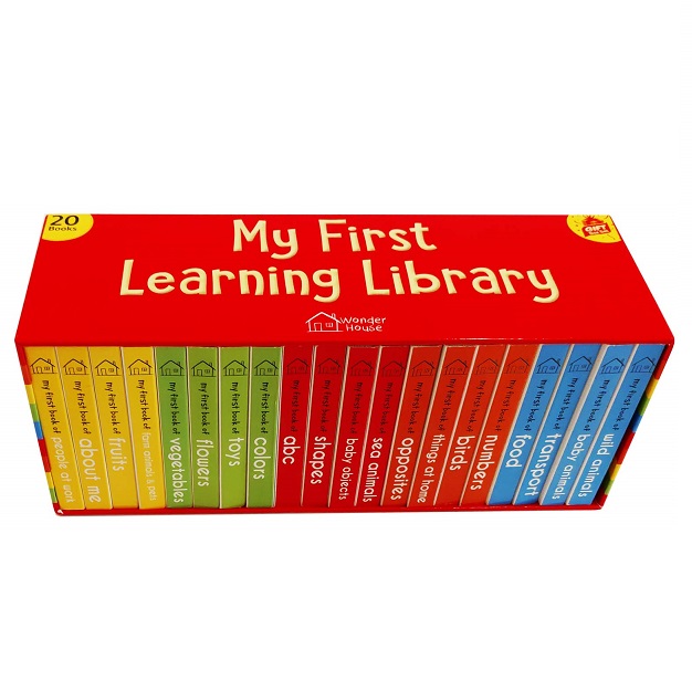 My First Complete Learning Library: Boxset of 20 Board Books Gift Set for Kids (Horizontal Design) Board book – January 20, 2019, only $24.42