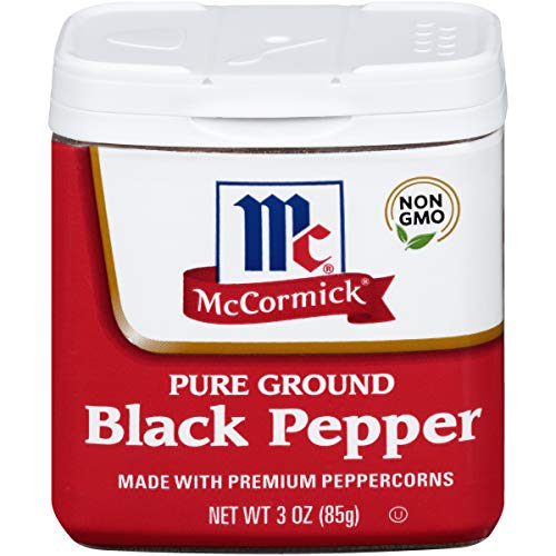 McCormick Classic Ground Black Pepper, Large Size, 3 oz, Only $2.84