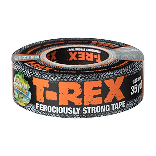 T-REX 240998 Ferociously Strong Tape, 1.88 Inches x 35 Yards, Waterproof Backing, Dark Gunmetal Gray, Single Roll, Only $7.97, You Save $14.02 (64%)