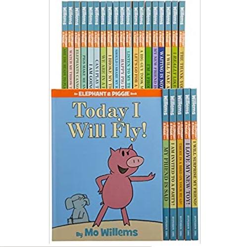 史低价！《Elephant and Piggie Book 小猪小象系列》全集，25本，原价 $150.00，现仅售$57.48，免运费！