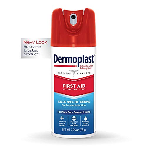 Dermoplast First Aid Spray, 2.75 Ounce Can, Antiseptic & Anesthetic (Packaging May Vary), Only $6.06
