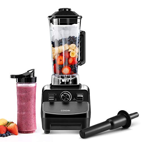 COSORI Blender for Shakes & Smoothies(50 Recipes), 1400W Heavy Duty Professional Blender For Crushing Ice, Frozen Fruit with 64oz Pitcher&20Oz Travel Bottle, ETL Listed/FDA Compliant, Only $71.20
