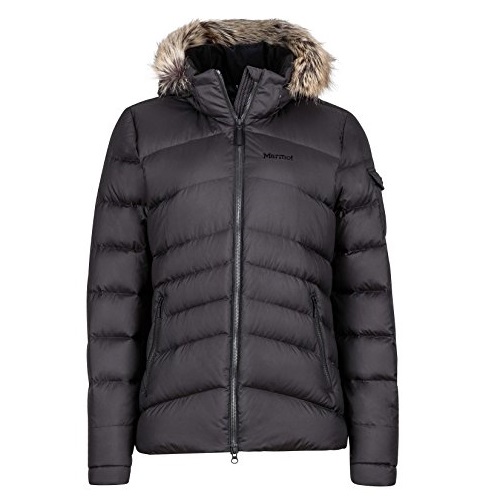 Marmot Ithaca Women's Down Puffer Jacket, Fill Power 700, Jet Black ,Medium, Only $95.67