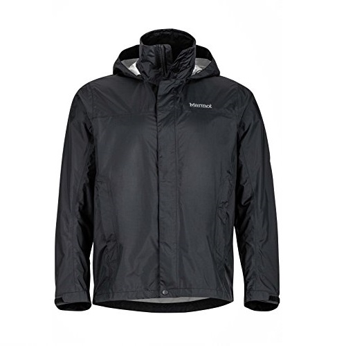 Marmot Men's PreCip Lightweight Waterproof Rain Jacket, Black, Medium, Only $39.03, You Save $60.97 (61%)