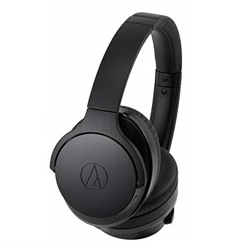 Audio-Technica ATH-ANC900BT QuietPoint Wireless Active Noise-Cancelling Headphones, Only 130.82