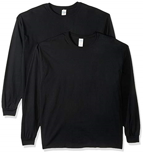 Gildan Men's Heavy Cotton Long Sleeve T-Shirt, Style G5400, 2-Pack, Only $7.97