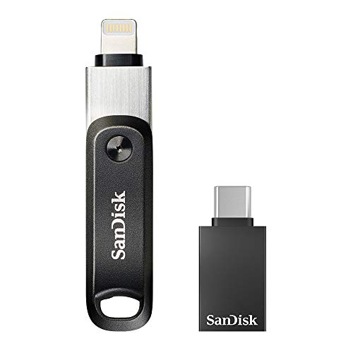 SanDisk 256GB iXpand Flash Drive Go with SanDisk USB-A to USB-C Adapter - SDIX60N-256G-GZFFE, Only $62.99