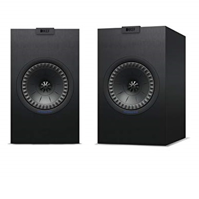 KEF Q350 Bookshelf Speakers (Pair, Black), Only $499.99