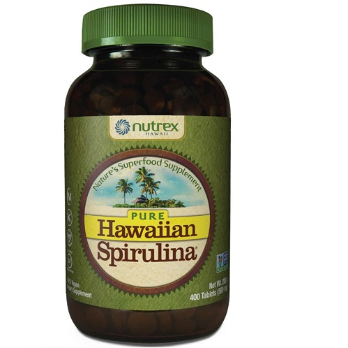 Pure Hawaiian Spirulina - 500 mg Tablets 400 Count - Farm Grown in Hawaii since 1984 - Natural, Nutrient Rich Superfood - Immune Support, Detox & Energy – Vegan Complete Protein, Non-GMO,  $19.93
