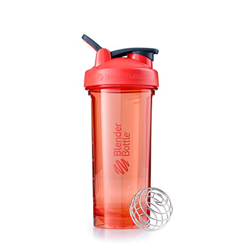 BlenderBottle Pro Series Shaker Bottle, 28-Ounce, Coral, Only $6.71, You Save $6.28 (48%)