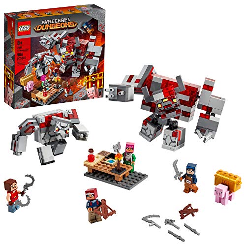 LEGO Minecraft The Redstone Battle 21163 Cool Minecraft Set for Kids Aged 8 and Up, Great Birthday Gift for Minecraft Players and Fans of Monsters, Dungeons and Battle Action, 504 Pieces, Only $31.99