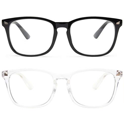livho 防蓝光 护眼 眼镜，2付，原价$25.99，现仅售$10.82。多色款可选！