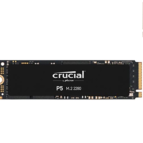 Crucial P5 500GB 3D NAND NVMe Internal SSD, up to 3400MB/s - CT500P5SSD8, Only $61.99