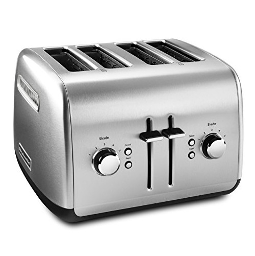 史低價！KitchenAid  KMT4115 不鏽鋼 四槽 麵包烘烤機，原價$89.99，現僅售$54.99，免運費！多色可選1