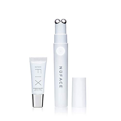 NuFACE NuFACE FIX | Line Smoothing Device | Targeted Microcurrent Treatment | Mascara-sized Skin Care to Instantly Firm, Smooth, and Tighten | FIX Line Serum Included, 0.25 fl. oz., Only $119.20