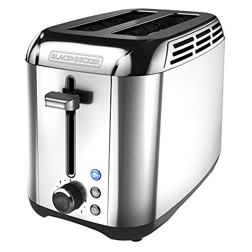 Black+Decker TR3500SD Bread toaster, Stainless Steel, Only $24.83, You Save $25.16 (50%)