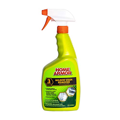 HOME ARMOR Mildew Stain Remover - Bleach Free Cleaner Spray - Trigger Spray Bottle - 32 ounce, Only $7.98