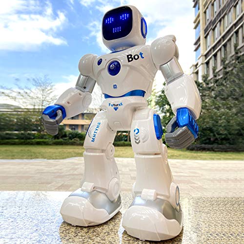 Ruko Smart Robots for Kids, Large Programmable Interactive RC Robot with Voice Control, APP Control, Present for 4 5 6 7 8 9 Years Old Kids Boys and Girls, Only $49.99