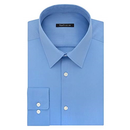 Van Heusen Men's Dress Shirt Slim Fit Flex Collar Stretch Solid, Only $9.00, You Save $18.99 (68%)