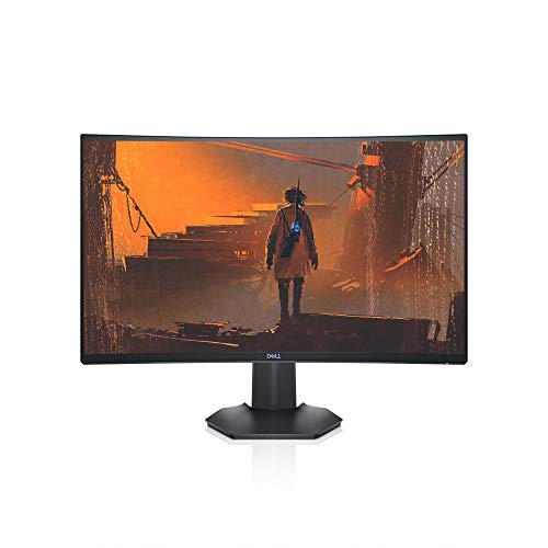 Dell Gaming S2721HGF 27 Inch Curved FHD 144Hz 1080p VA Ultra-Thin Bezel Monitor, Nvidia G-Sync and AMD FreeSync HDMI, DisplayPort, VESA Certified, Gray, Only $199.98