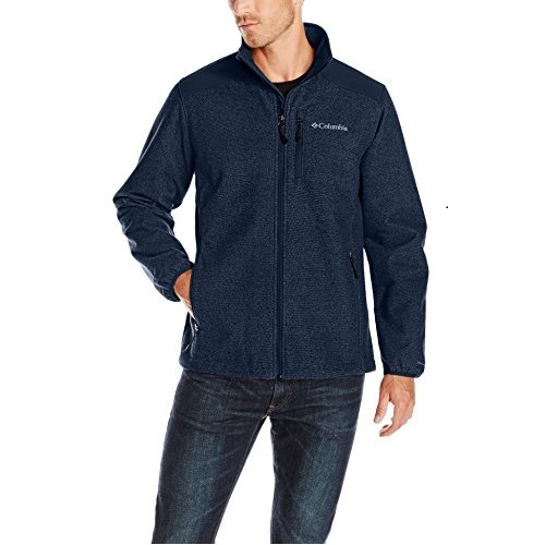 Columbia Men's Wind Protector Novelty Jacket, Carbon, X-Large, Only $38.11