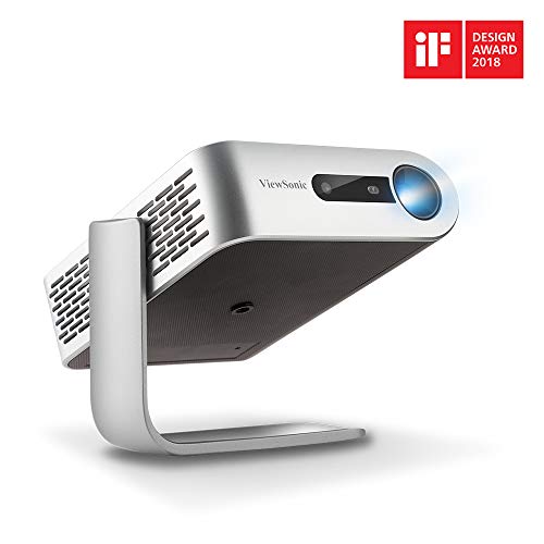 ViewSonic M1+ Portable Smart Wi-Fi Projector with Dual Harman Kardon Bluetooth Speakers HDMI USB Type C and Built-in Battery (M1PLUS), Only $269.99, You Save $40.00 (13%)