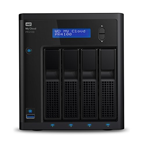 WD 24TB My Cloud Pro Series PR4100 Network Attached Storage - NAS - WDBNFA0240KBK-NESN, Only $1,099.99, You Save $300.00 (21%)