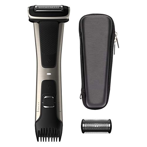 Philips Norelco BG7040/42 Bodygroom Series 7000 Showerproof Body Trimmer & Shaver with Case and Replacement Head, Only $48.99