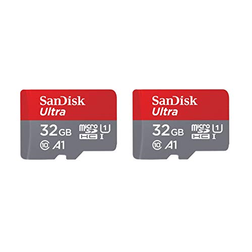 SanDisk 32GB 2-Pack Ultra microSDHC UHS-I Memory Card (2x32GB) - SDSQUAR-032G-GN6MT, Only $15.89