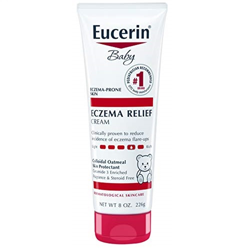 Eucerin Baby Eczema Relief Body Cream - Steroid & Fragrance Free for 3+ Months Of Age - 8 Oz. Tube, Only $7.49 ($0.94 / Ounce), You Save $5.00 (40%)