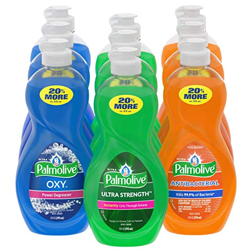 Palmolive Palmolive Dish soap Variety Pack - 10 Ounce (9 Pack), Total of 90 Fluid Ounce, 90 Fl Oz, Only $17.04
