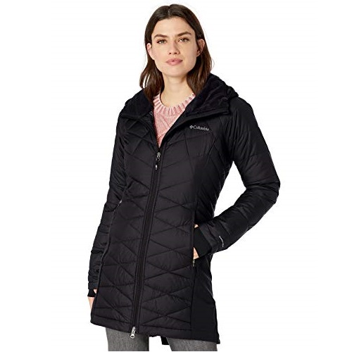 Columbia Women’s Heavenly Long Hybrid Winter Jacket, Water repellent, Down Style, Only $45.94