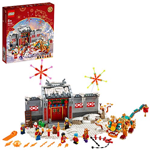 LEGO Story of Nian 80106 Building Kit; Collectible, Educational, Lunar New Year Gift Toy for Kids, New 2021 (1,067 Pieces), Only $67.28