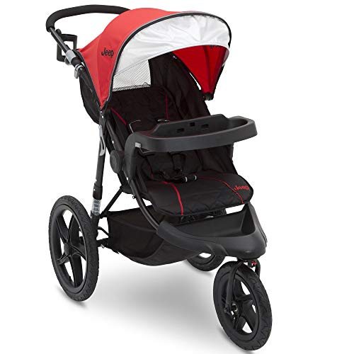 Jeep Classic Jogging Stroller, Red, Only $83.19, You Save $46.80 (36%)