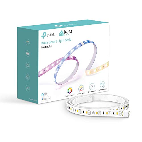 Kasa Smart KL430 TP-Link LED Strip Lights  Wi-Fi Light Strip, Works with Alexa & Google Home, No Hub Required, Million Colors, 10 Preset Advanced Animated Lighting Effects, 6.6 Ft, Only $39.99