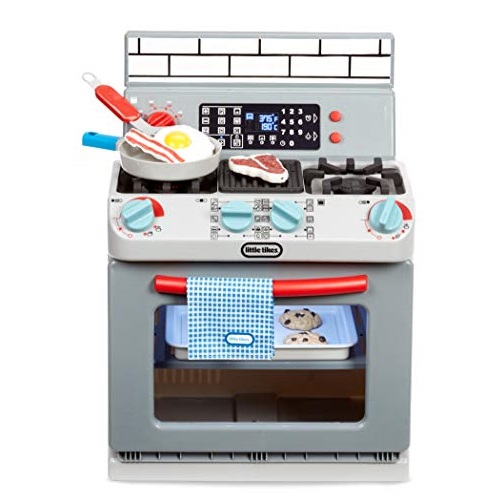 Little Tikes First Oven Realistic Pretend Play Appliance for Kids, Play Kitchen with 11 Accessories and Realistic Cooking Sounds, Unique Toy Multi-Color, Ages 2+, Only $36.81