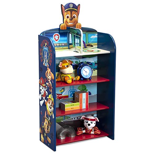 Delta Children Wooden Playhouse 4-Shelf Bookcase for Kids, PAW Patrol, Only $39.99, You Save $10.00 (20%)