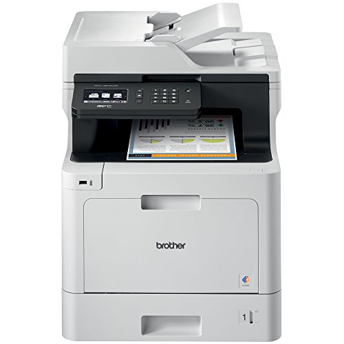 Brother Color Laser Printer, Multifunction Printer, All-in-One Printer, MFC-L8610CDW, Wireless Networking, Automatic Duplex Printing, Mobile Printing and Scanning, Only $445.32