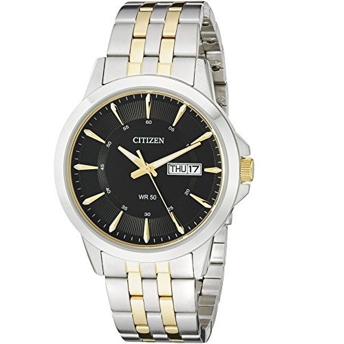 Citizen Men's Quartz Stainless Steel Watch with Day/Date, BF2018-52E, Only $60.99