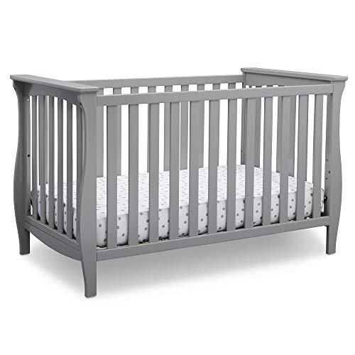 Delta Children Lancaster 3-in-1 Convertible Baby Crib, Grey, Only $119.99, You Save $80.00 (40%)