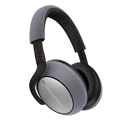 Bowers & Wilkins PX7 Over Ear Wireless Bluetooth Headphone, Adaptive Noise Cancelling - Silver, Only $249.99