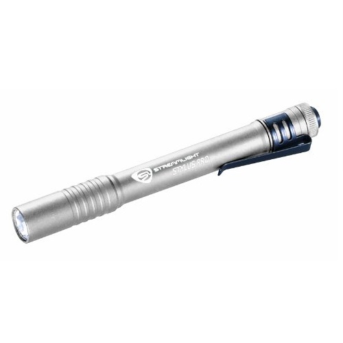 Streamlight 66121 Stylus Pro PenLight with White LED and Holster, Silver/White- 100 Lumens, Only $19.25, You Save $15.09 (44%)