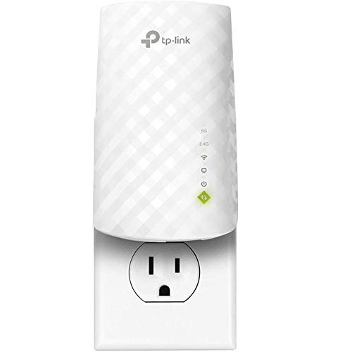 TP-Link AC750 WiFi Extender (RE220), Covers Up to 1200 Sq.ft and 20 Devices, Up to 750Mbps Dual Band WiFi Range Extender, WiFi Booster to Extend Range of WiFi Internet Connection, Only $13.96