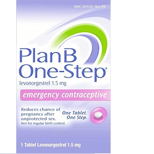 Plan B One-Step Emergency Contraceptive, 1.5 Mg (1 Tablet), List Price is $49.99, Now Only $24.99