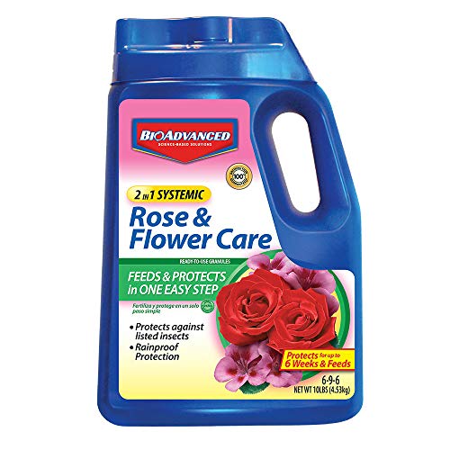 BioAdvanced 708210A Rose and Flower Care 2-in-1 Systemic Granular, 10 Pound, Only $13.02