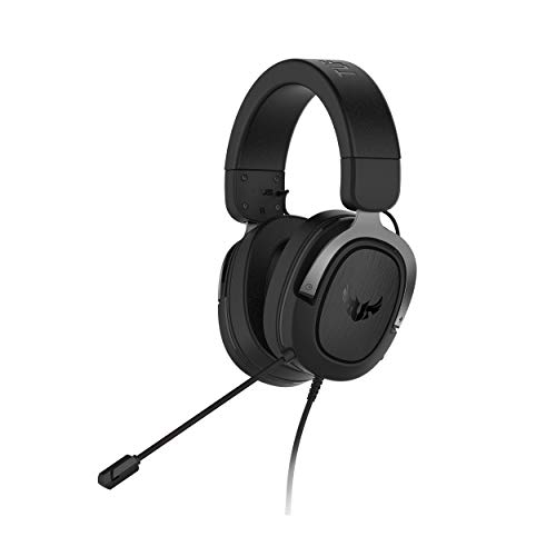 ASUS TUF H3 Gaming Headset H3 – Discord, TeamSpeak Certified |7.1 Surround Sound | Gaming Headphones with Boom Microphone for PC, Playstation 4, Nintendo Switch, Xbox One, Mobile Devices, Only $37.99