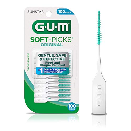 GUM - 6326RA Soft-Picks Original Dental Picks, 100 Count, Only $4.32