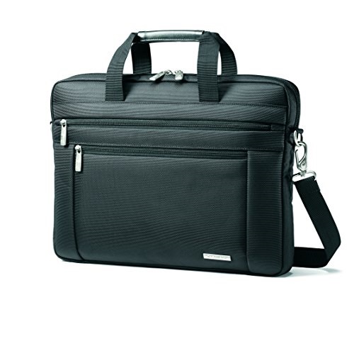 Samsonite Classic Laptop Slim Briefcase, Black, 16 x 2 x 12-Inch, Only$27.99