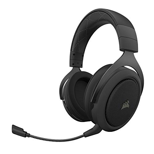 Corsair HS70 Pro Wireless Gaming Headset - 7.1 Surround Sound Headphones for PC, PS5, and PS4 - Discord Certified - 50mm Drivers – Carbon (CA-9011211-NA), Only $79.99, You Save $20.00 (20%)